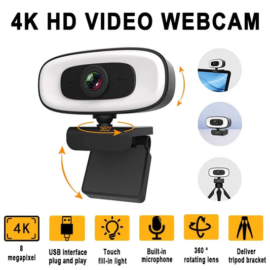 Clodrain Webcam Mini 4K