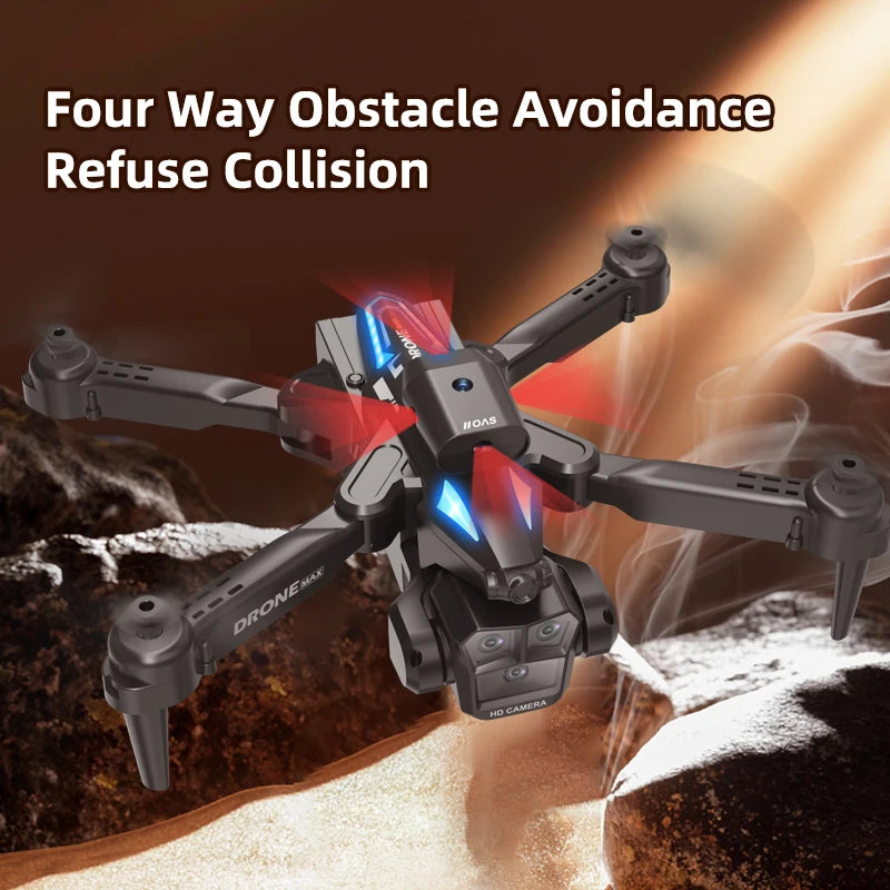 New C10 Max 6000M GPS Rc Drone HD Optical Flow Positioning Obstacle Avoidance Gesture Photography Foldable Quadcopter Toy Gifts